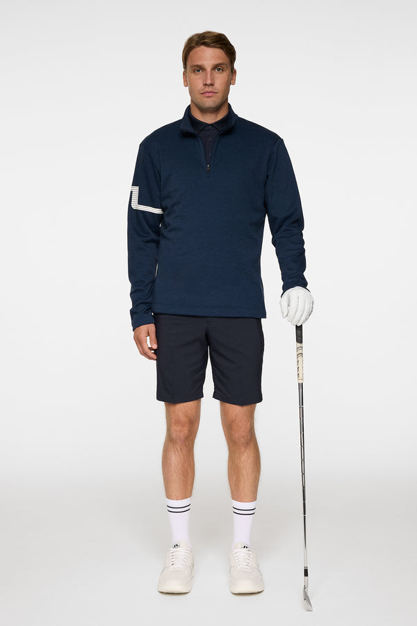 J.lindeberg Heath Strike Mid Layer Navy Melange