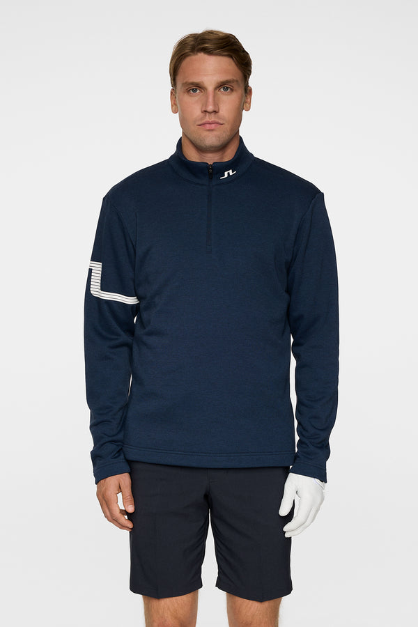 j.lindeberg Heath Strike Mid Layer Navy Melange