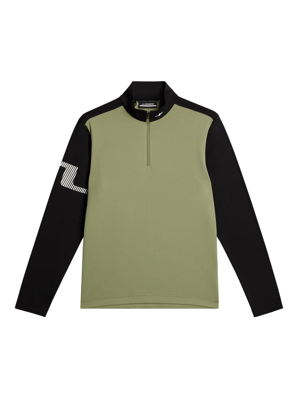 J.lindeberg Heath Strike Mid Layer Oil Green