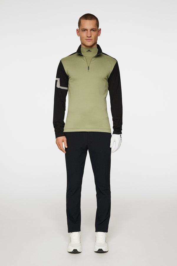 J.lindeberg Heath Strike Mid Layer Oil Green