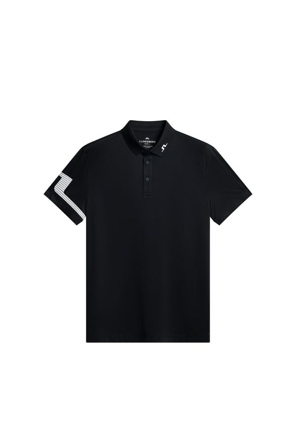 J.lindeberg Heath Strike Polo Black