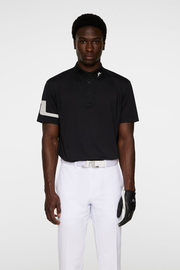 j.lindeberg Heath Strike Polo Black