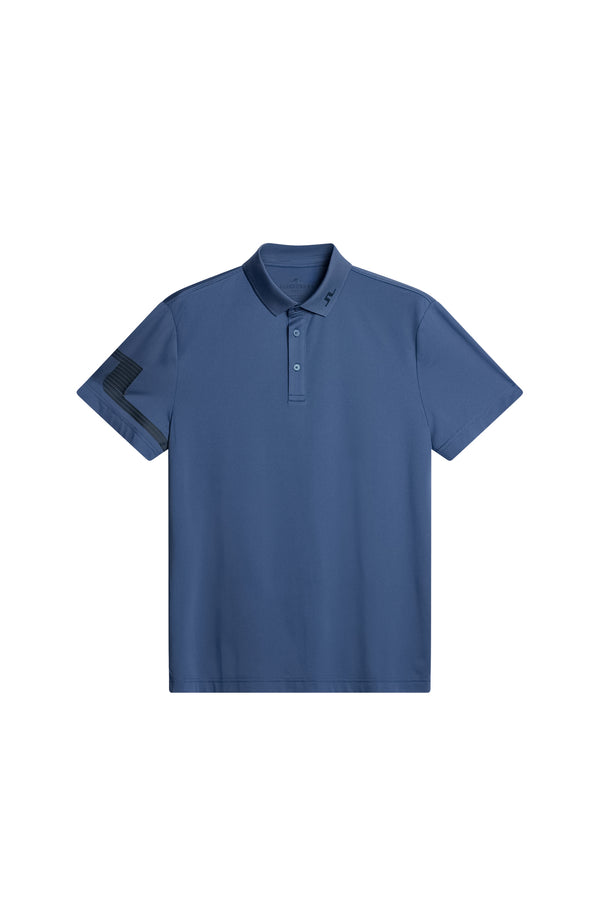 J.lindeberg Heath Strike Polo Vintage Indigo