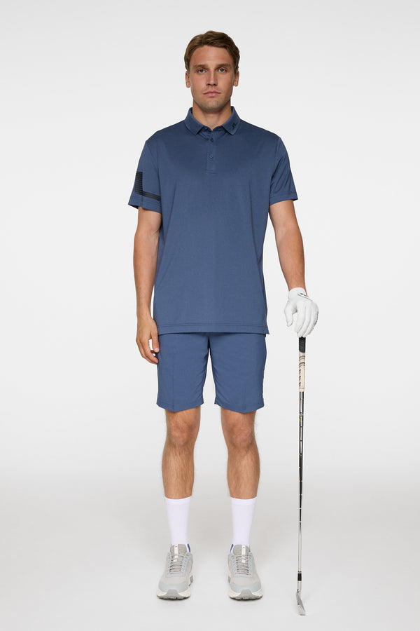 J.lindeberg Heath Strike Polo Vintage Indigo