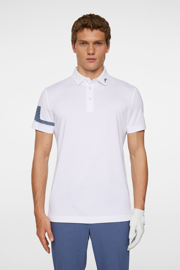 j.lindeberg Heath Strike Polo White
