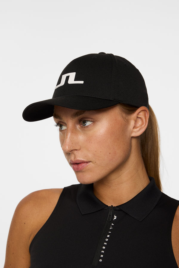 j.lindeberg Heather Cap Black