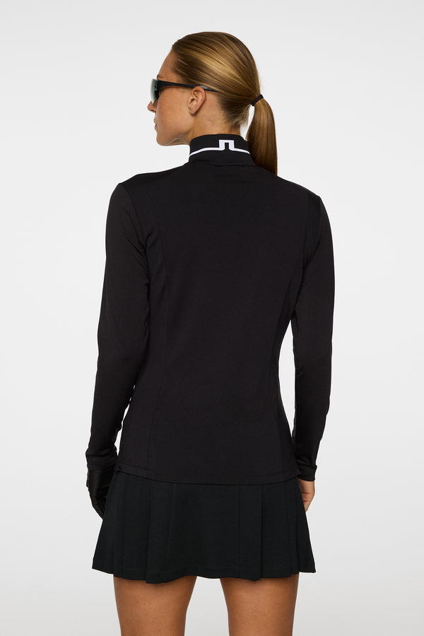 J.lindeberg Hertta Long Sleeve Polo Black
