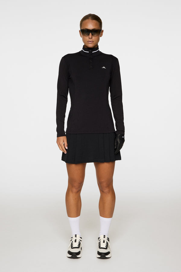 J.lindeberg Hertta Long Sleeve Polo Black