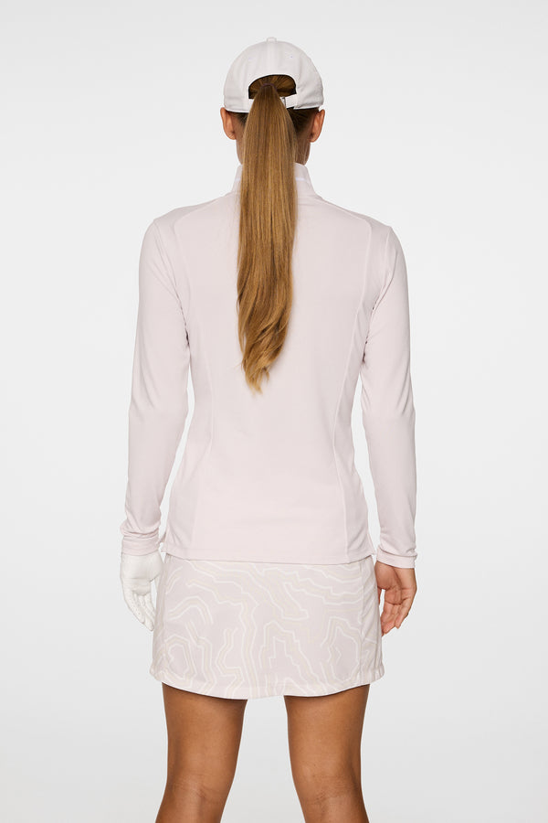 J.lindeberg Hertta Long Sleeve Polo Grey Lilac