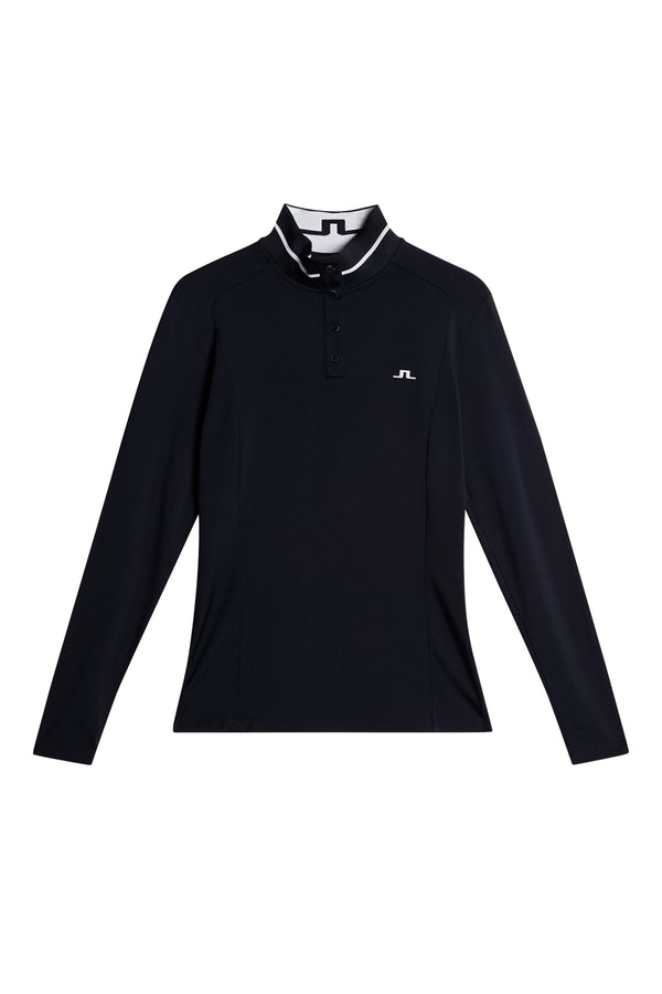 J.lindeberg Hertta Long Sleeve Polo JL Navy