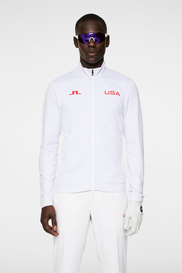 j.lindeberg Herve Seamless Midlayer White