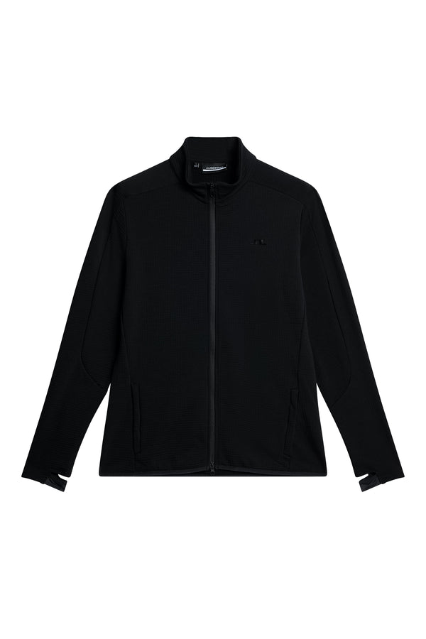 J.lindeberg High Grounds Merino Mid Layer Black