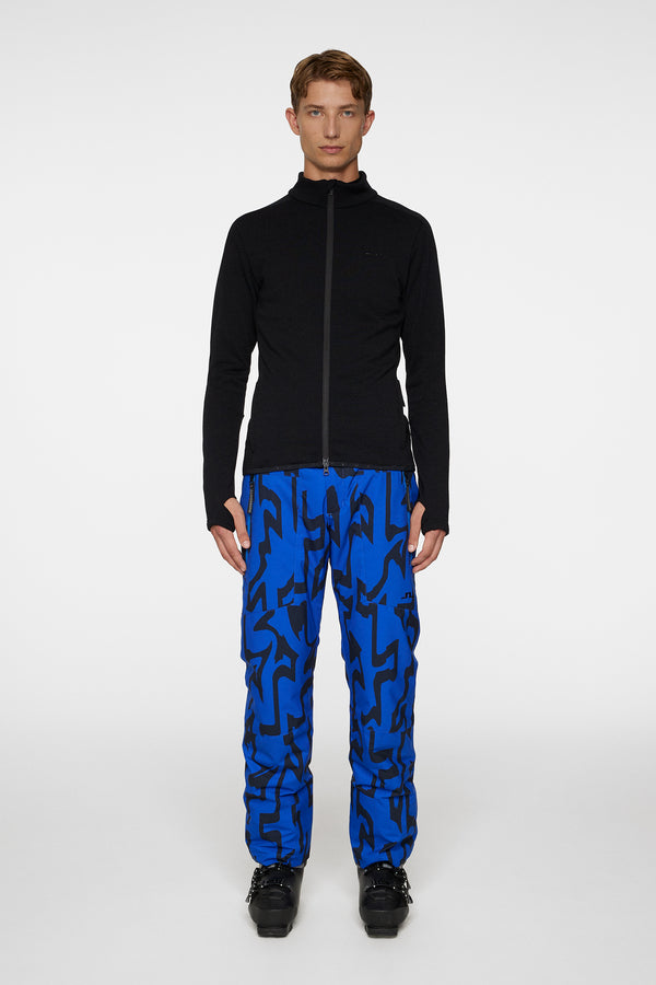 J.lindeberg High Grounds Merino Mid Layer Black