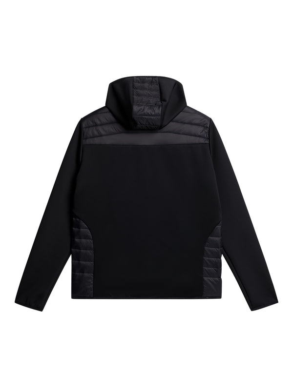 J.lindeberg Holden Quilt Hybrid Hood Black