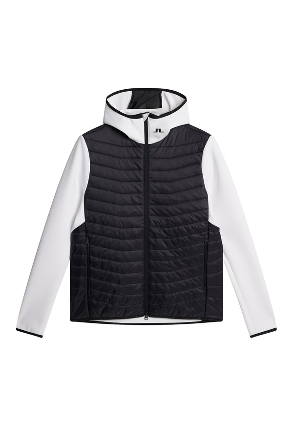 J.lindeberg Holden Quilt Hybrid Hood White