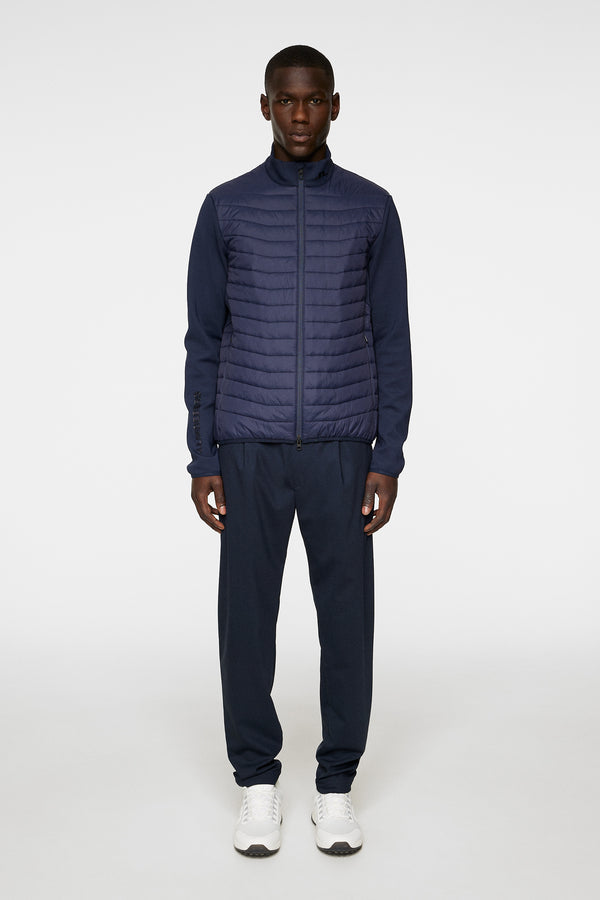 J.lindeberg Holden Quilt Hybrid Jacket JL Navy