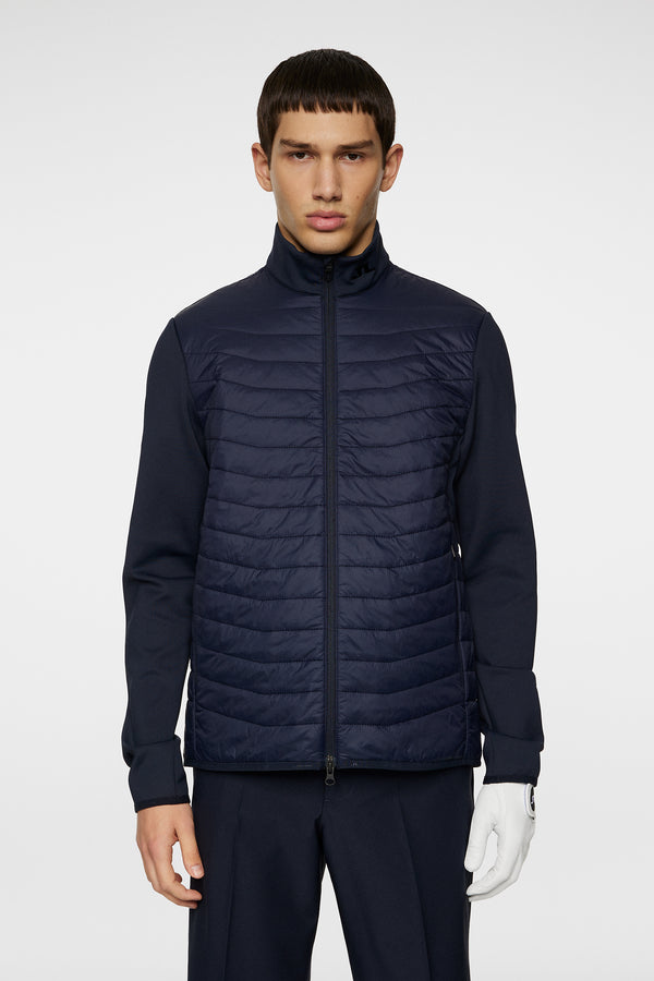 j.lindeberg Holden Quilt Hybrid Jacket JL Navy