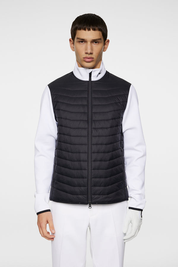 j.lindeberg Holden Quilt Hybrid Jacket White