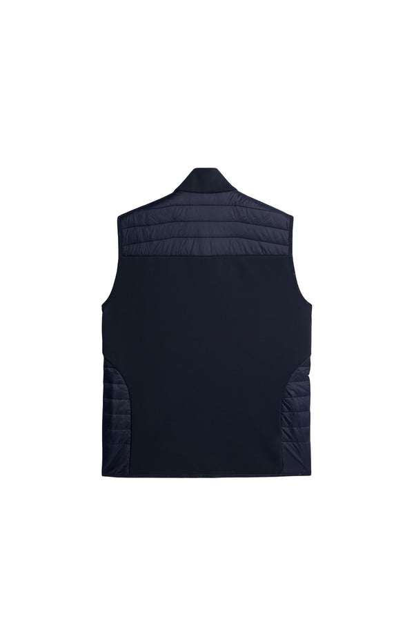 J.lindeberg Holden Quilt Hybrid Vest JL Navy