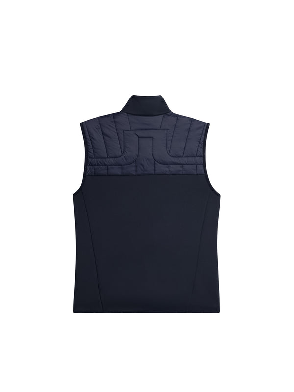 J.lindeberg Holma Quilt Hybrid Vest JL Navy