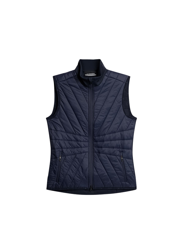 J.lindeberg Holma Quilt Hybrid Vest JL Navy