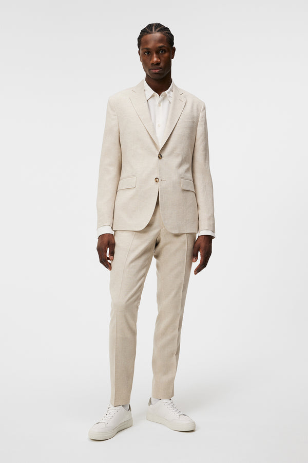 J.lindeberg Hopper U Super Linen Blazer Moonbeam