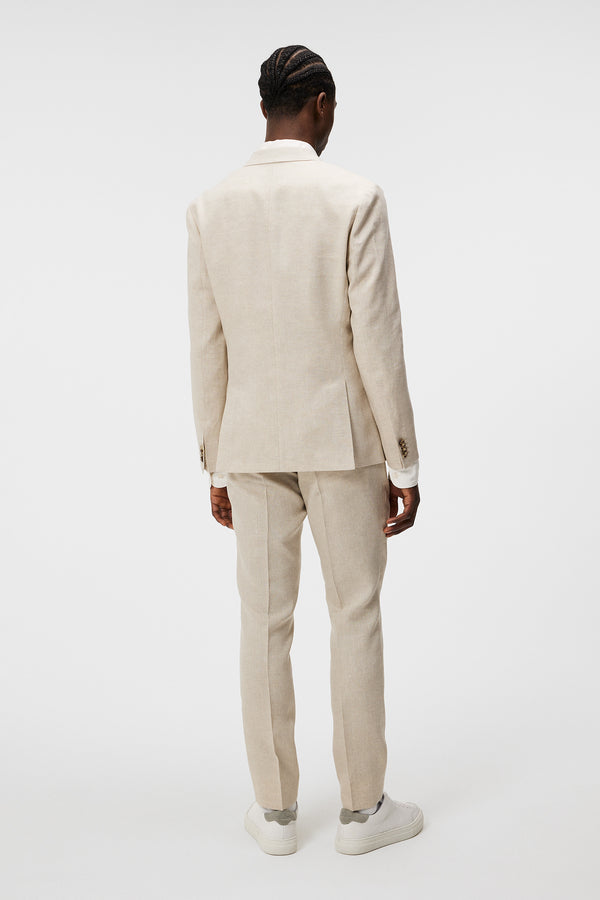 J.lindeberg Hopper U Super Linen Blazer Moonbeam