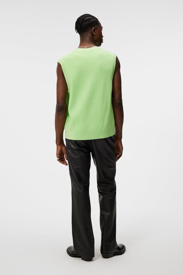 J.lindeberg Hugo Cardigan Vest Paradise Green