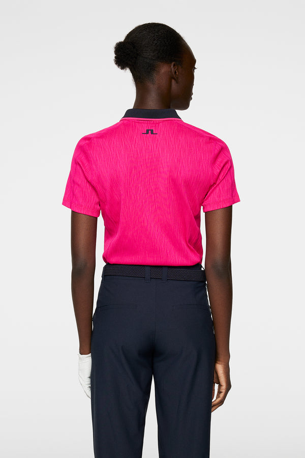 J.lindeberg Izara Polo Pink Peacock