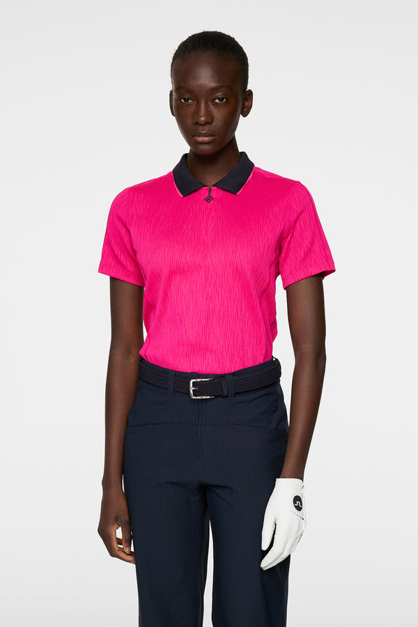 j.lindeberg Izara Polo Pink Peacock