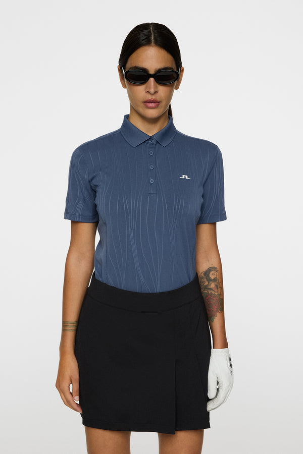 j.lindeberg Izara Polo Vintage Indigo