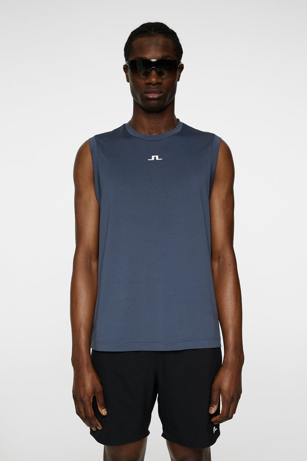 j.lindeberg Jack Sleeveless Tee Ombre Blue