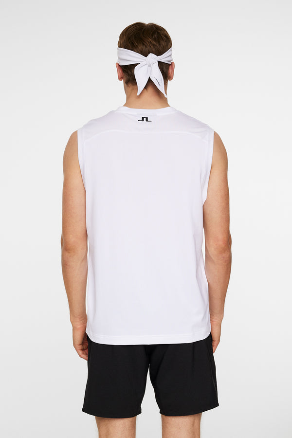 J.lindeberg Jack Sleeveless Tee White