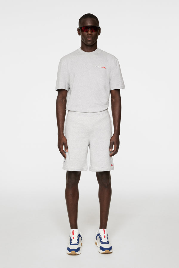 J.lindeberg Jacques Shorts Light Grey Melange