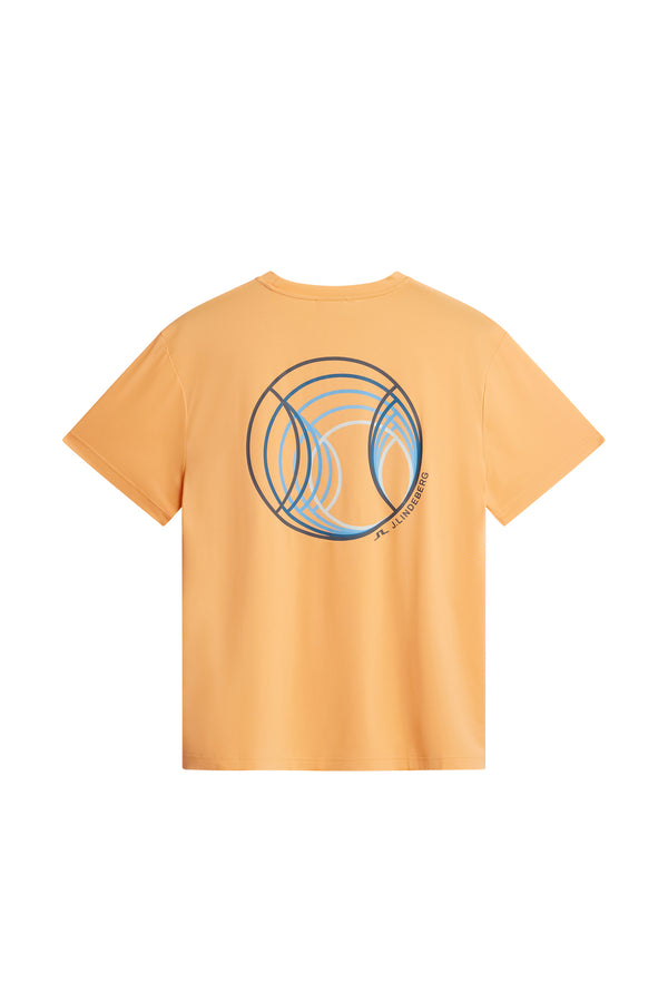 J.lindeberg Jamirez T Shirt Mock Orange