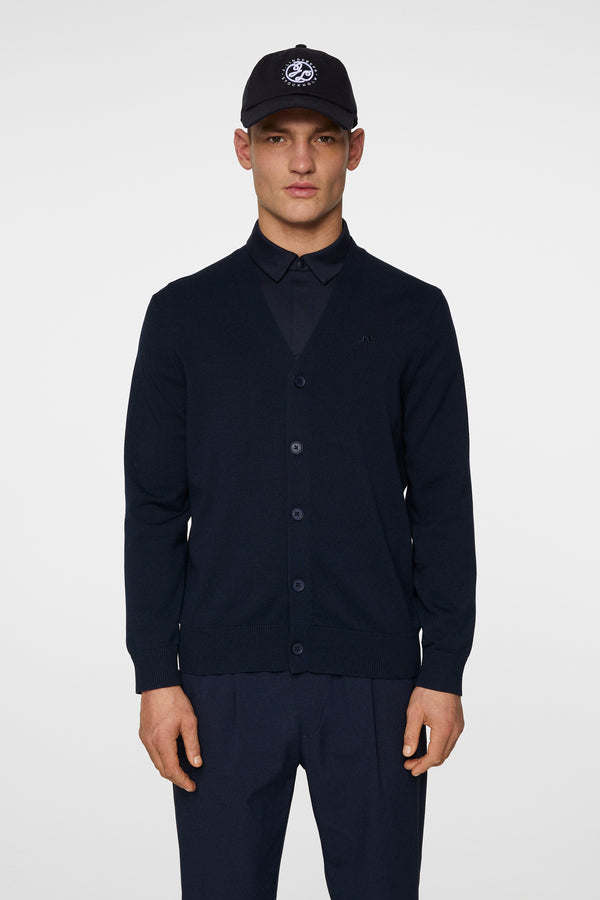 j.lindeberg Jarred Knitted Cardigan JL Navy