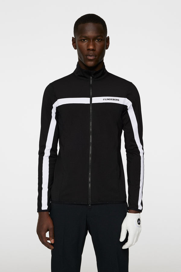 j.lindeberg Jarvis Mid Layer Black