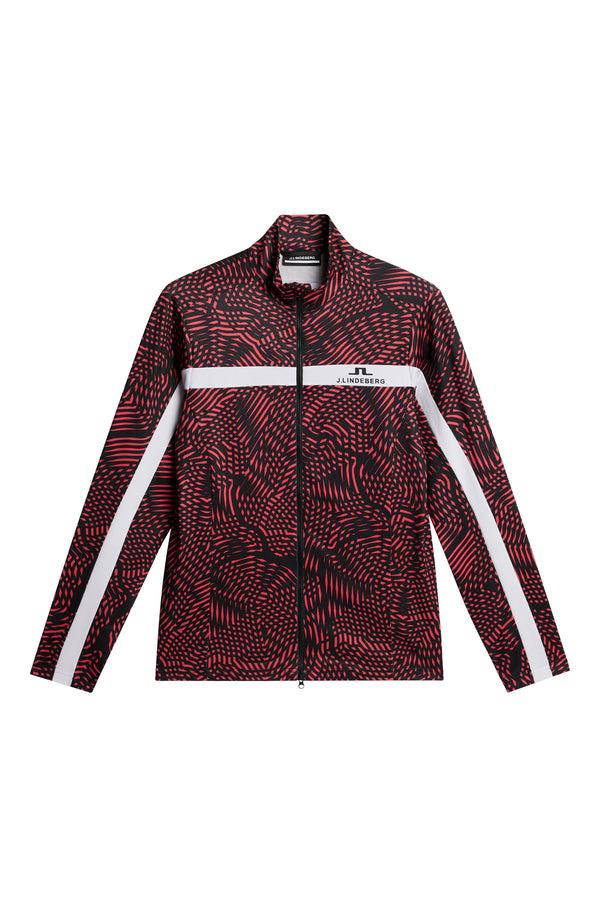 J.lindeberg Jarvis Tour Mid Layer Azalea Wave Pink