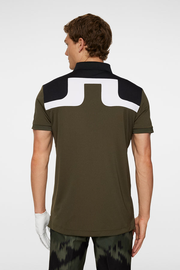 J.lindeberg Jeff Polo Forest Green