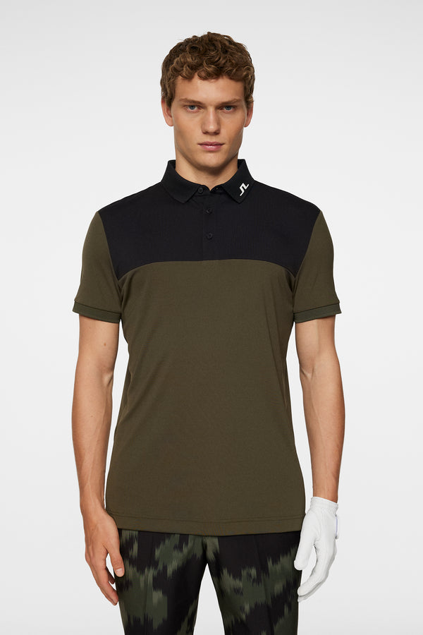 j.lindeberg Jeff Polo Forest Green