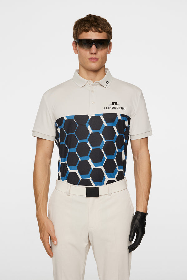 j.lindeberg Jeffrey Tour Polo Causeway Blue