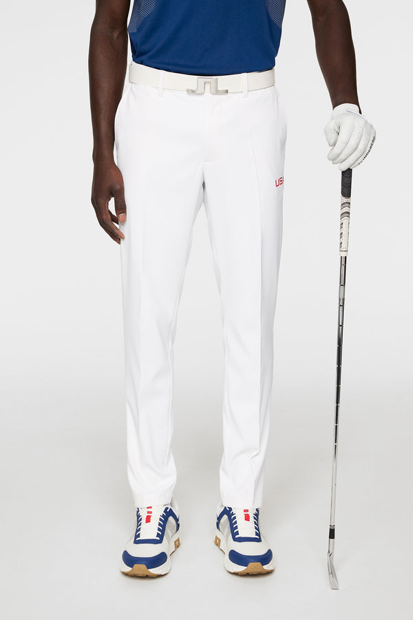 j.lindeberg Jerome Sidestripe Pants White