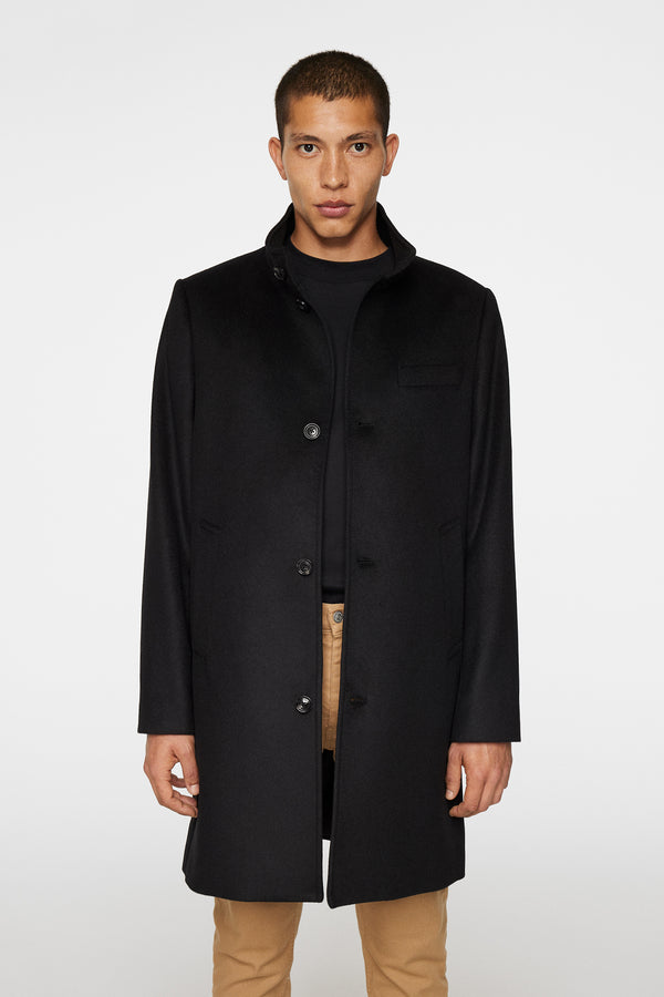 j.lindeberg Jesse Melton Cashmere coat Black