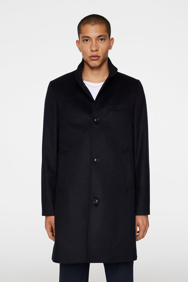j.lindeberg Jesse Melton Cashmere coat JL Navy