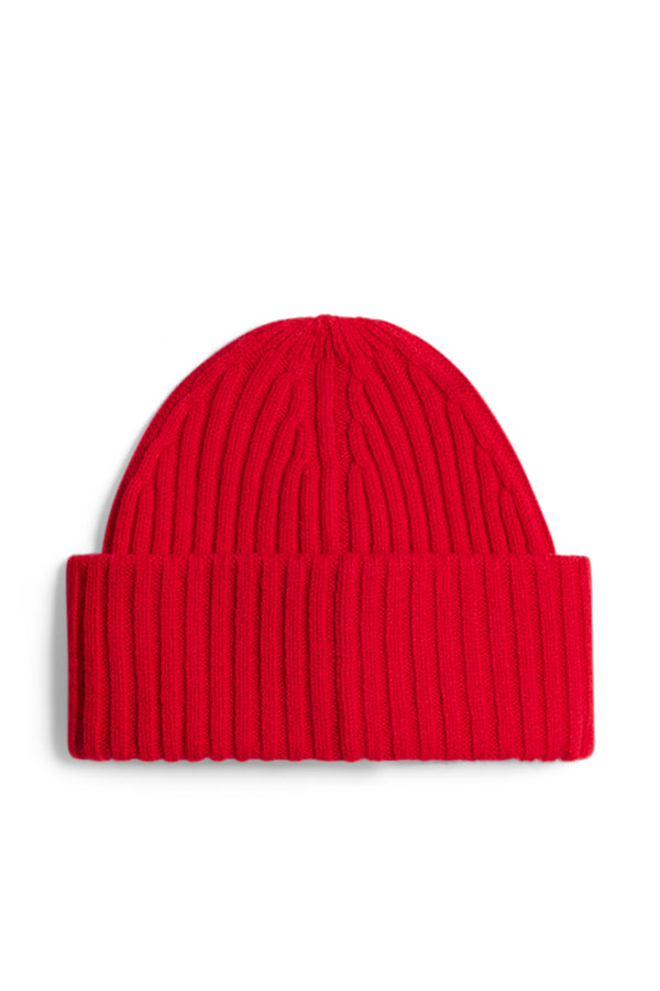 J.lindeberg Jive Wool Beanie Barbados Cherry