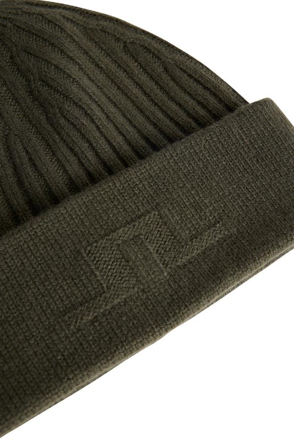 J.lindeberg Jive Wool Beanie Forest Green