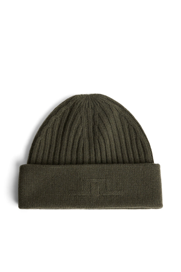 J.lindeberg Jive Wool Beanie Forest Green