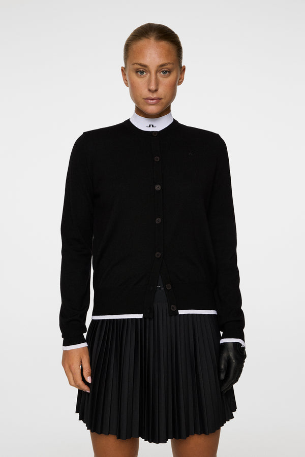 j.lindeberg Joanna Knitted Cardigan Black