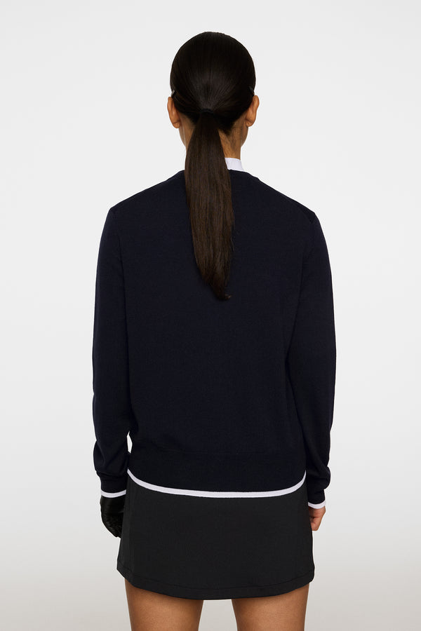 J.lindeberg Joanna Knitted Cardigan JL Navy