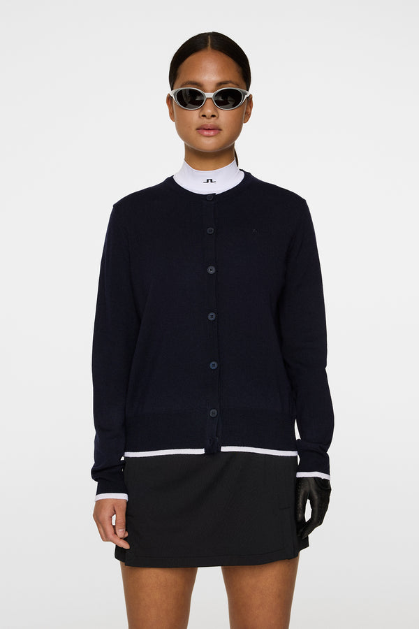 j.lindeberg Joanna Knitted Cardigan JL Navy